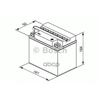 

AKB M4 F42 12v 18ah 180A 181x92x164 Bosch art. 0092m4f420