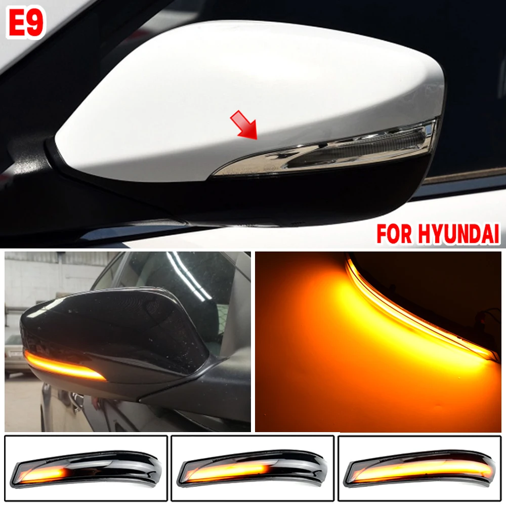 Светильник поворотник для Hyundai Elantra GT Avante MK5 MD UD Veloster i30 GD динамический 2011 2012 2013 2015 |