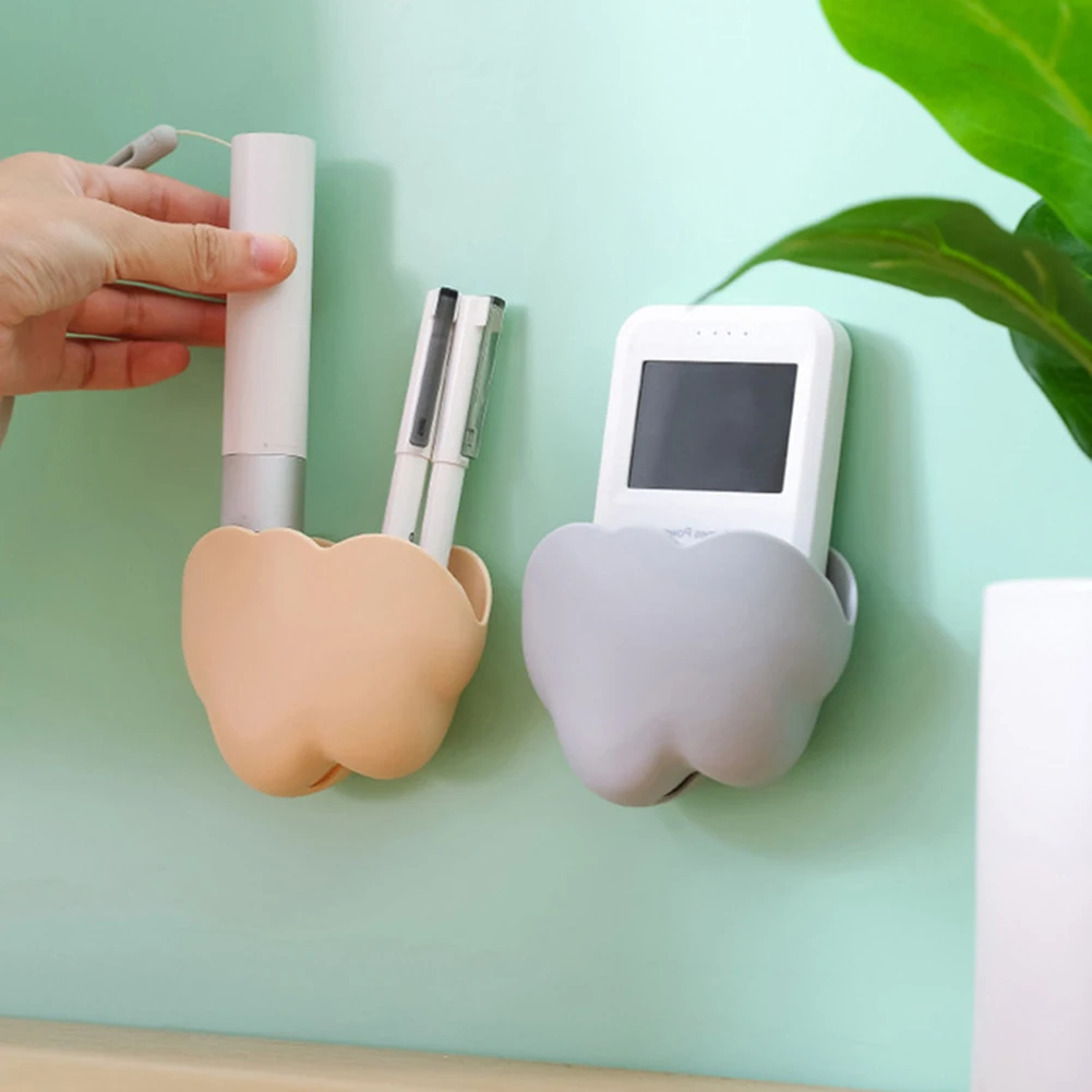 

Multi-purpose Holder Phone Holder Stand Container Mobile Phone Cloud Shaped Wall Mounted Storage Box Wall Hanging Stand Holder
