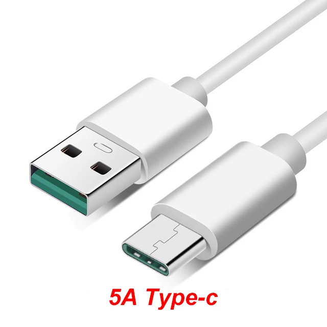 5A USB C Fast Charging Cables Type C Super Flash 4A Micro USB for OPPO VOOC OPPO RX17 Pro Find X2 Pro K3 K5 Reno 2 3 4 Pro ACE 2 best iphone cable Cables