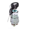 Universal Car Boat 12V 4 Position Ignition Starter Switch with 2 Keys for Petrol Engine Farm Machines Harvesters Supplies ► Photo 2/6