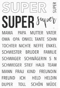 

German Transparent Clear Silicone Stamp/Seal for DIY scrapbooking/photo album Decorative clear stamp sheets A2020