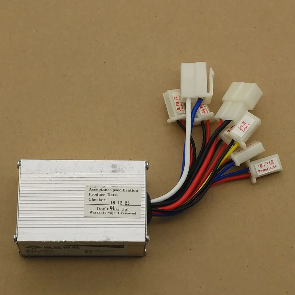 전기 자전거 스쿠터용 브러시 모터 컨트롤러, 24V, 250W, LB27