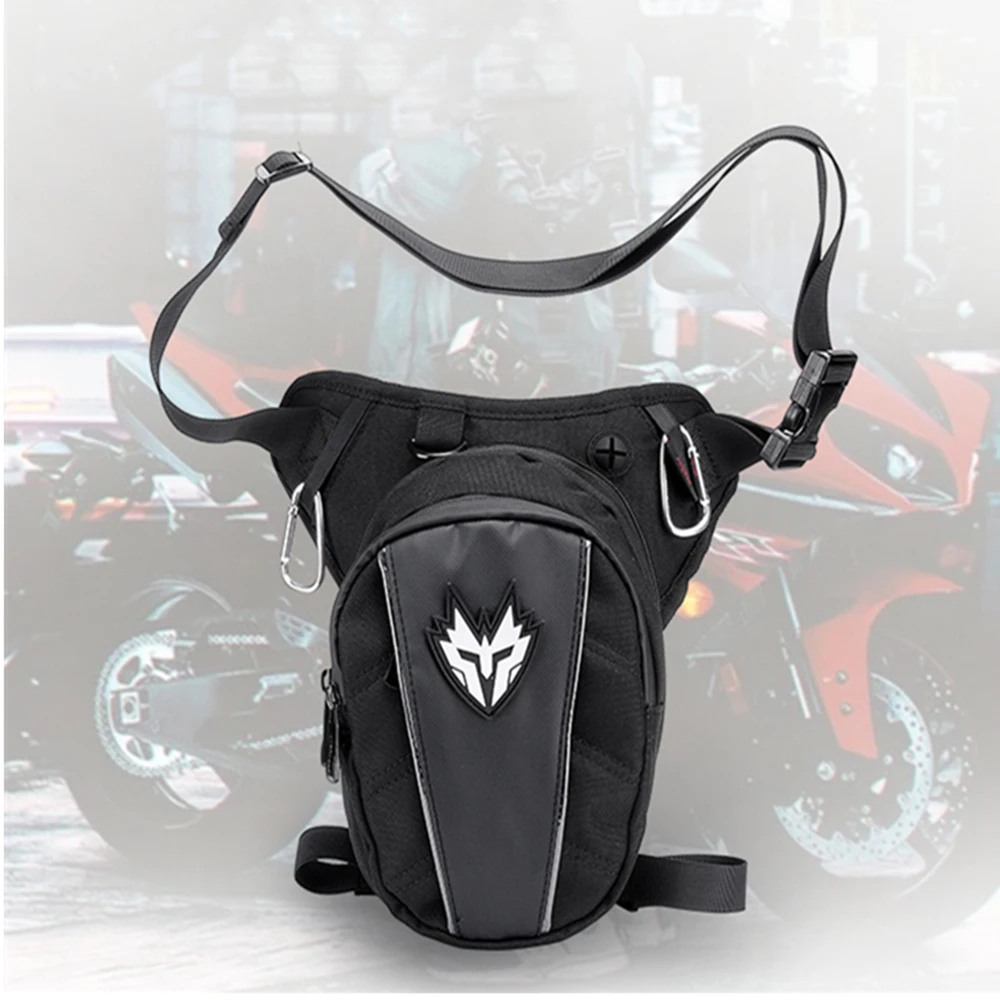 

2021 New Fashion Multi-Function Motorcycle Drop Leg Bag Hip Bum Fanny Pack Waterproof Motorcycle Bag Outdoor Waist Bag Motorbike