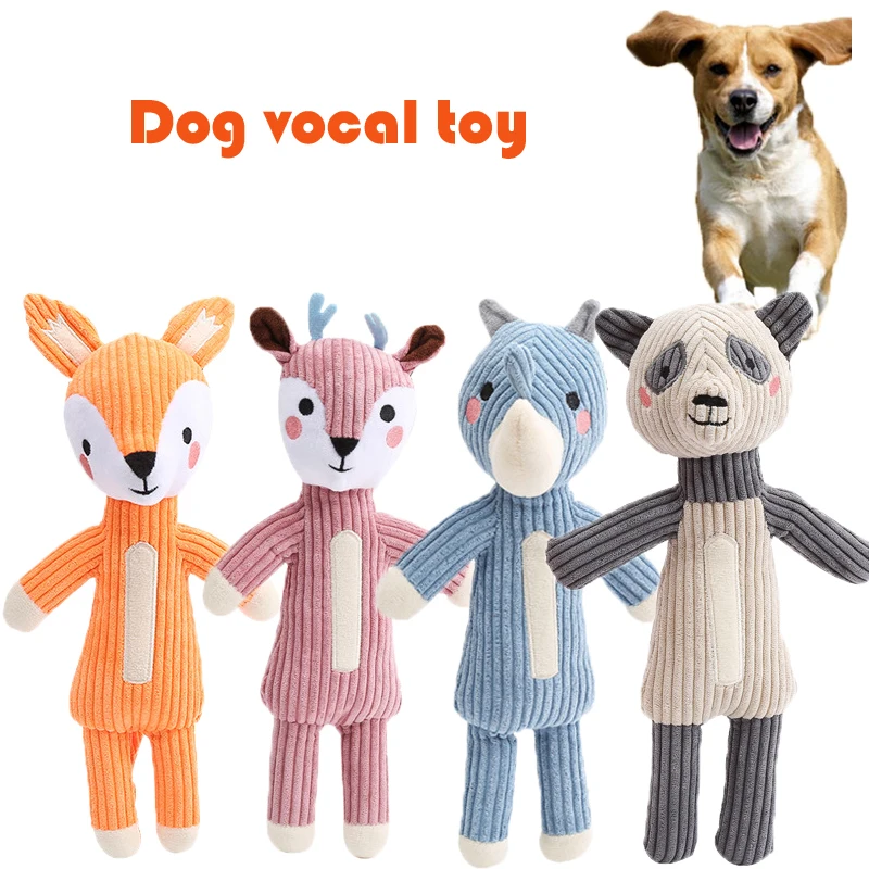 

Товары для домашних животных, мягкая игрушка в виде животного, Интерактивная игрушка для собак, молярные зубы, устойчивость к зубам и укусам