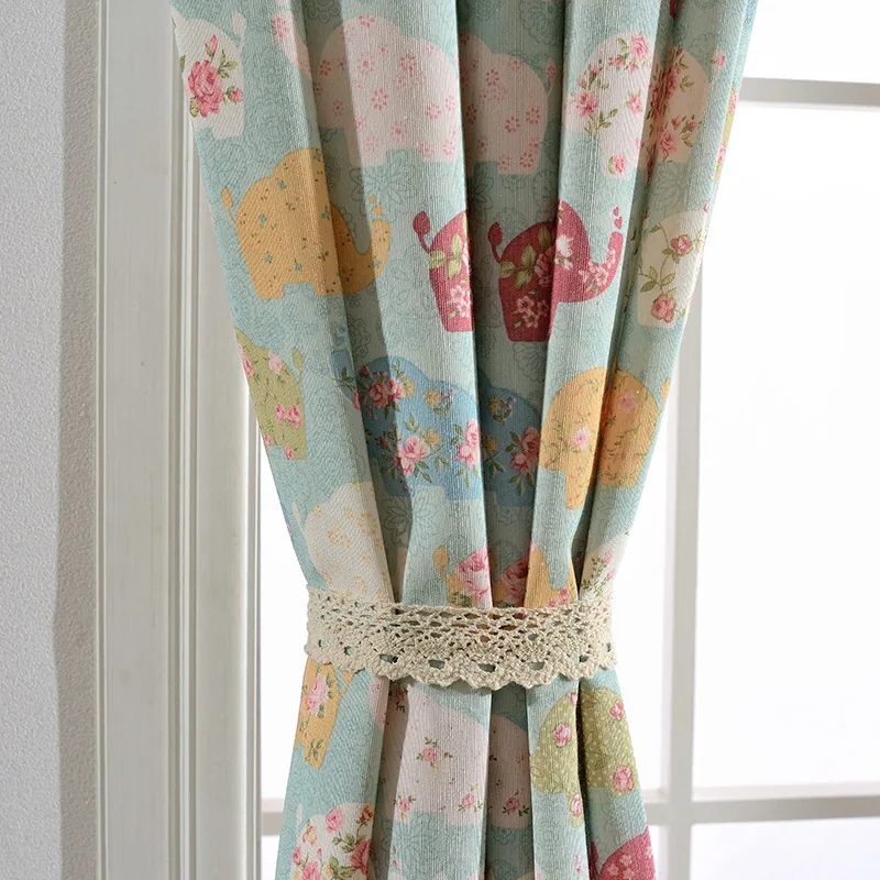 

Modern Curtains for Bedroom Living Room Children 's Room Modern Minimalist Polyester Cotton Printing Children Cartoon Boys Girls