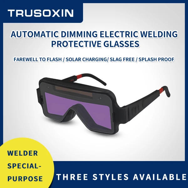 magnetic welding holder Solar Auto Darkening Welding Mask Welding Helmet Eyes Goggle/Welder Glasses Arc Protection Helmet for Welding Machine/Equipment miller welding helmet Welding & Soldering Supplies