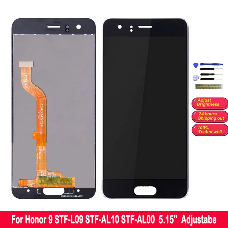 

5.15 IPS LCD Displays For Honor 9 STF-L09 STF-AL10 STF-AL00 LCD Display Touch Screen Digitizer Assembly Replacement