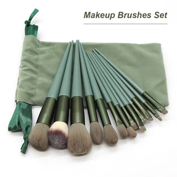 

13PCS Makeup Brushes Set Cosmetic Brush Beauty Tools Eyeshadow Brush Eyeliner Brush Makeup Brushes Kit with Soft Synthetic Hairs