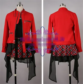 

Guilty Crown YUZURIHA INORI Cosplay Costume Dovetail Fashion Uniform Full Set