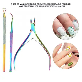 

Cuticle Scissors Stainless Steel Nail Dead Skin Scissors Manicure Calluses Horny Remover Nail Trimmer Cutter Nail Scissors a