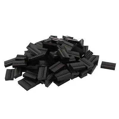 

100pcs 2x10P 2.54mm Housing Jumper Wire Female Pin Connectors