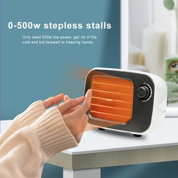 

Electric Heating Fan desktop Mini Fast Power save heater Portable Smart Warmer for Winter PTC Ceramic space heater conditioner