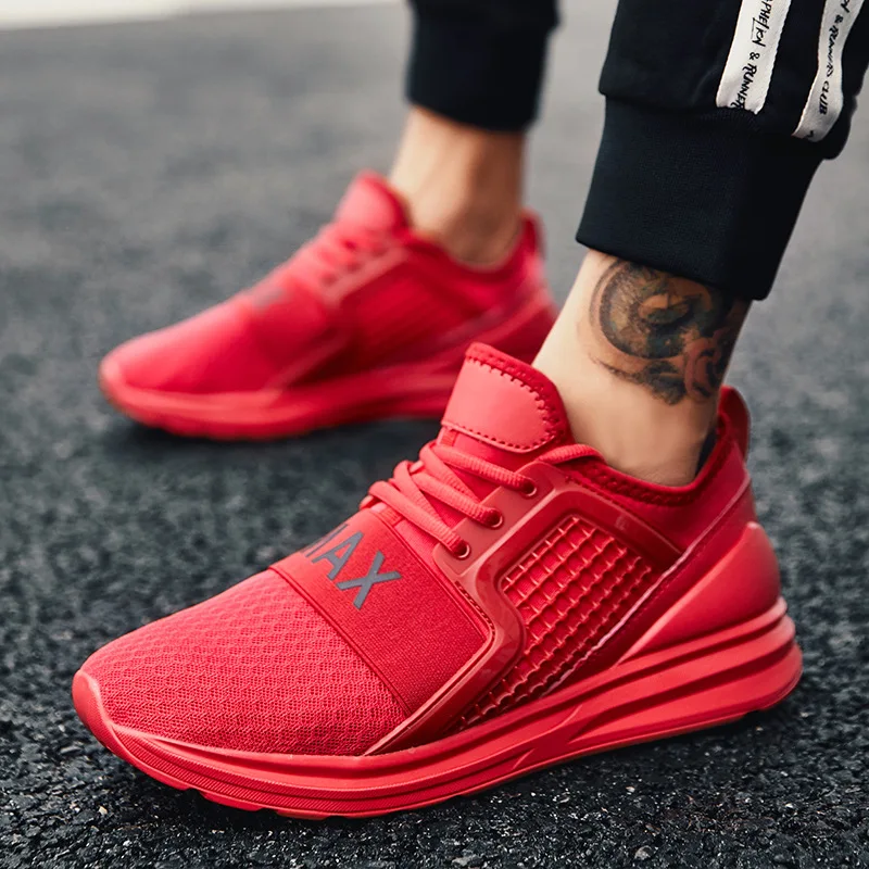 

Hot Selling MEN'S SHOES 2019 Summer New Style Athletic Shoes Ultra-Light Mesh Running Shoes Breathable Large Size Casual Shoe