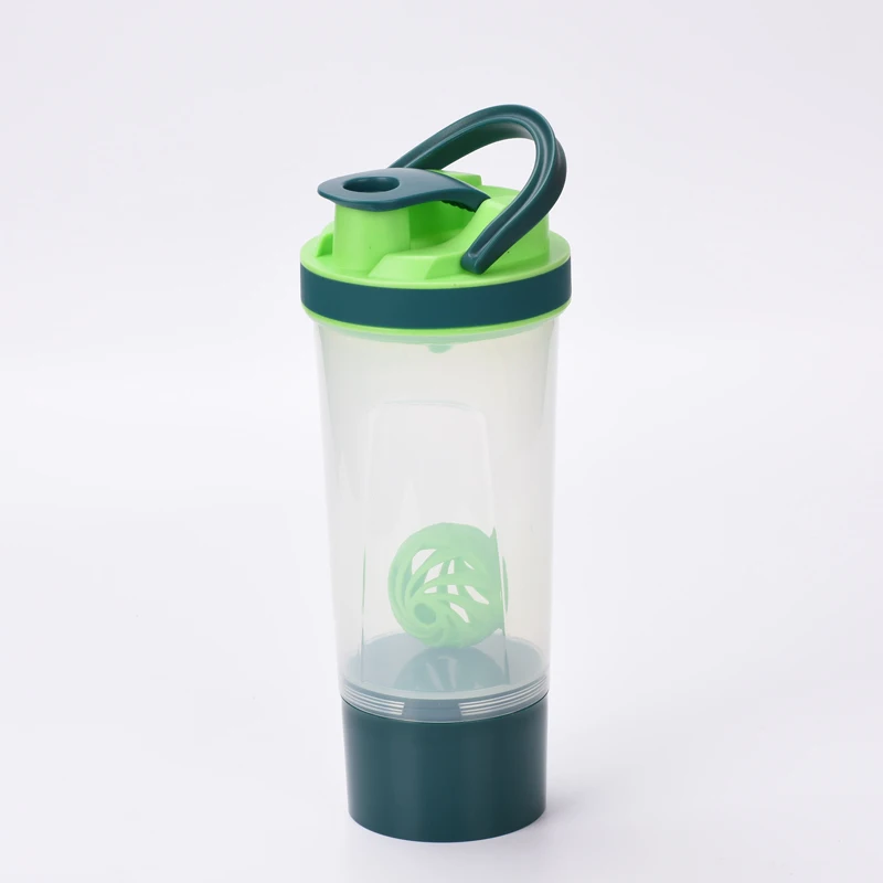 Shaker Outdoor Travel Portable Drinkware Tritan Plastic Whey Protein Powder Sport Shaker Bottle For Water Bottles With Straw
