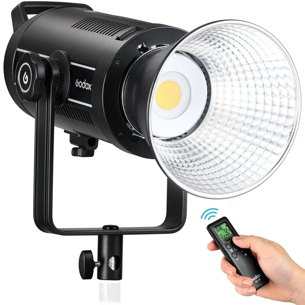 

Godox SL150 II 5600K 150W светодиодсветодиодный лампа дневного света 2,4 Беспроводная U-образная 360 ° York 8 FX крепление Bowens с особым эффектом для фотографии