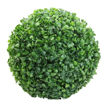 

Ball Arrangement Grass Boxwood Artificial Tree Wedding Event Plant False Nordic Home Decoration Fake Artificial Plants Rattan