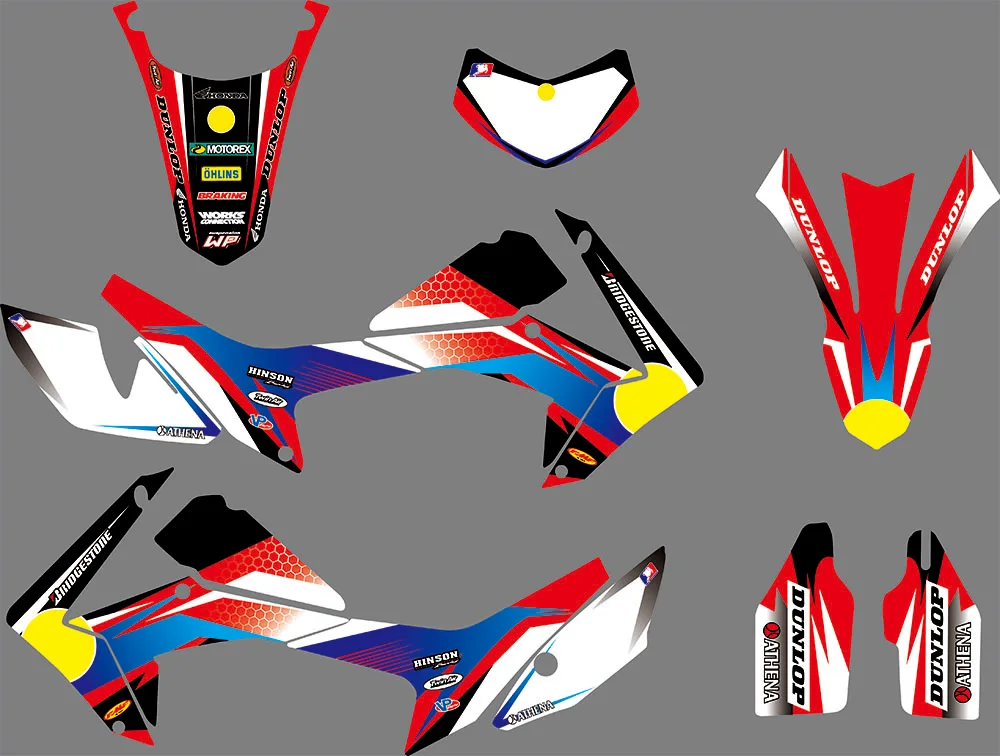 

Motorcycle DECALS STICKERS FOR HONDA CRF250L 2012 2013 2014 2015 2016 2017 2018