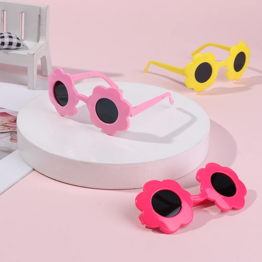 Plastic Sunflower Sunglasses for 60cm Dolls