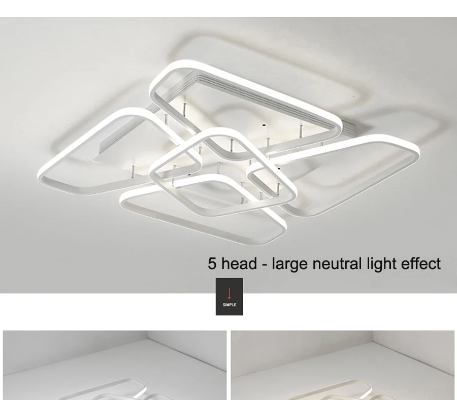 Best Modern Ceiling lights lamp for living room bedroom Acrylic indoor Lighting Fixture with Remote control deckenleuchte Lampara 23 Best Modern Ceiling lights lamp for living room bedroom Acrylic indoor Lighting Fixture with Remote control deckenleuchte Lampara 23