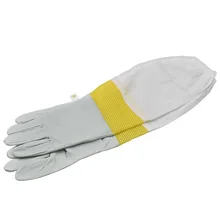 Beekeeping-Gloves Apicultura Cloth Protective-Sleeves And for Sheepskin