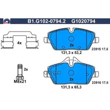 Колодки Тормозные Дисковые GALFER арт. B1.G102-0794.2