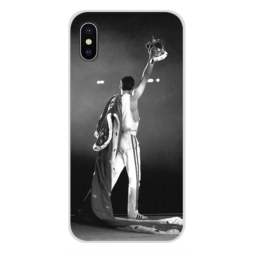 Прозрачные мягкие чехлы для Xiaomi Mi4 Mi5 Mi5S Mi6 Mi A1 A2 5X 6X 8 9 Lite SE Pro Max Mix 2 3 2S Freddie Mercury