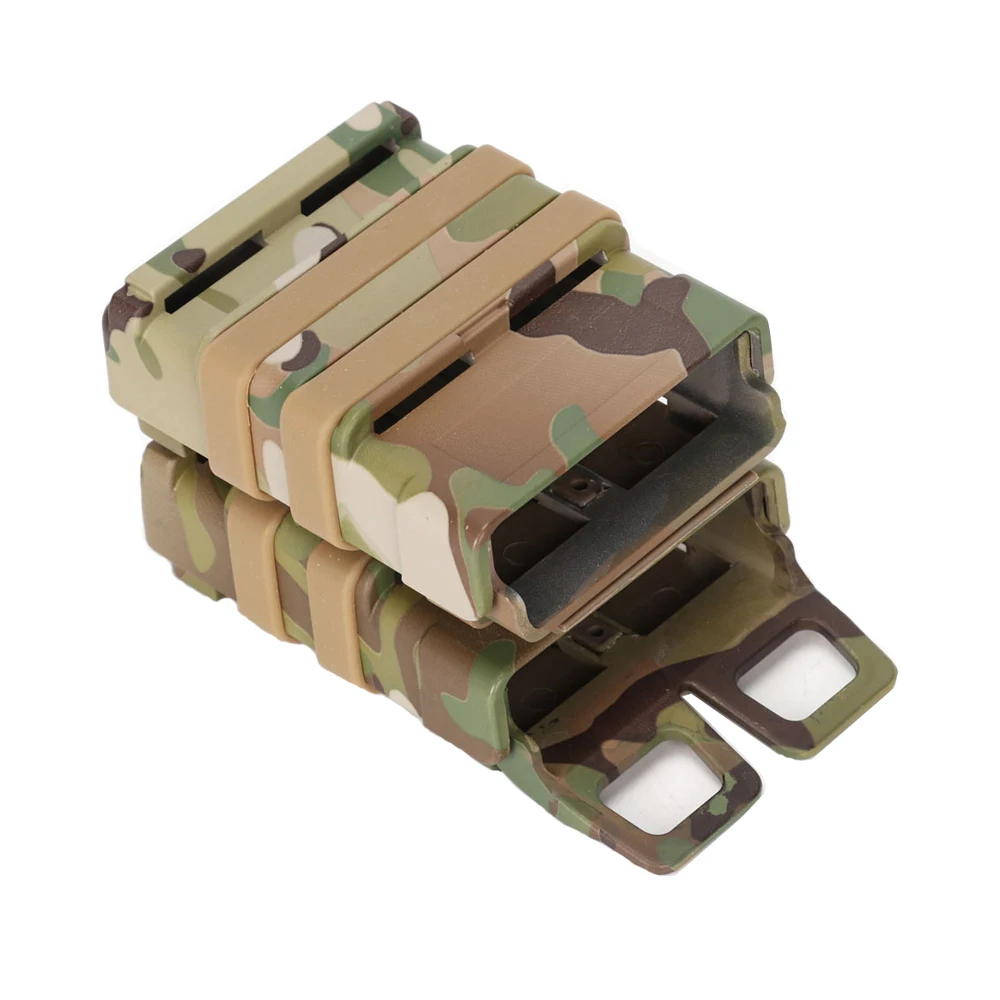 

Tactical Rifle Magazine Pouch 5.56 Mag M4 Magazine Pouch Double Fast Attach MOLLE System Hunting Two Holder Mag Pouches