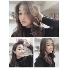 Экстра-Большой удлиненный секционный сетчатый красный кудрявый инструмент для волос персонаж челка волшебный объем большая волна Пряжка самоклеющиеся волосы ролик