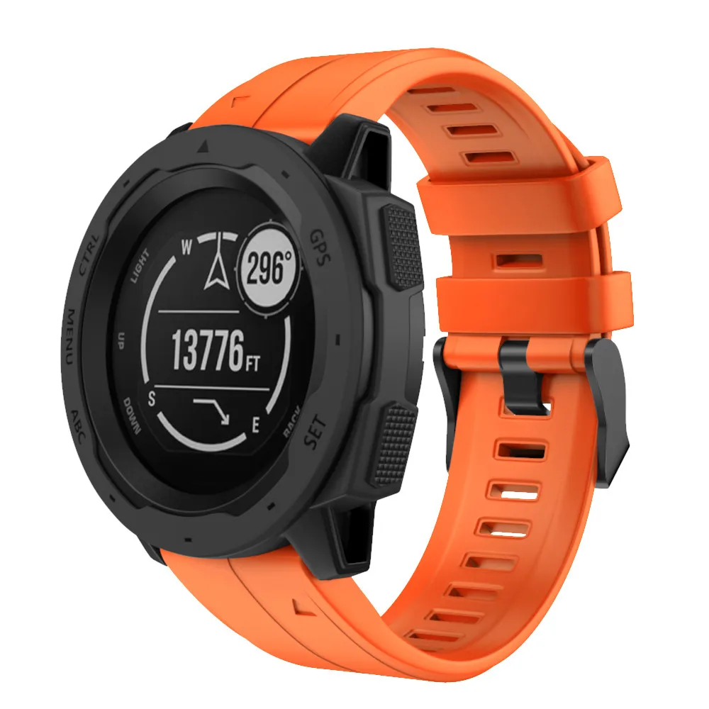 Фитнес-браслет, быстроразъемный, силиконовый, легко подходит для Garmin Instinct, Смарт-часы relogios# H10