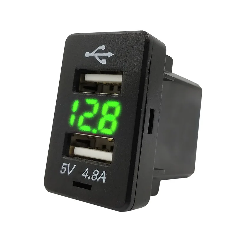 

This Reserved Digit Field Special Car for Special Use USB Port Socket Car Charger Charge Mobile Phone Electrical Appliance Accor