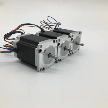 

3PCS Stepper Motor Nema23 57*112mm 4.2A 3Nm 430Oz-in 8mm Shaft 2ph 4 Wires High Torque for CNC Router Lathe