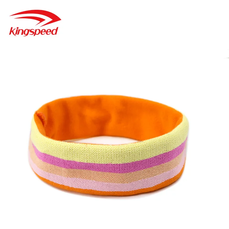 

Headband Knitted Pure Cotton Sweat Absorbing Color Jacquard Color Headband Basketball Outdoor Sports Headband Customizable Logo