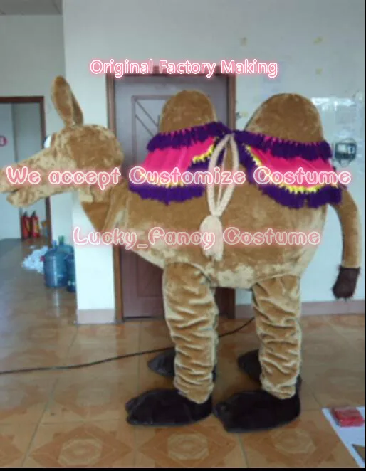 Professional Mascot Studio All Sizes Camel Costume Cosplay Dress Halloween Carvinal Performance Fursuit |