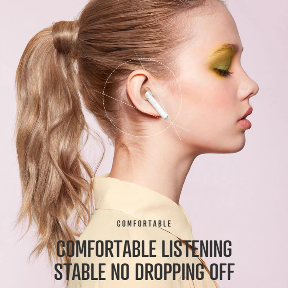 Newest Bluetooth Earphone Stereo Wireless Headphones Running Sport Bass Headset With Mic For Iphone Xiaomi Huawei Mobile Phone