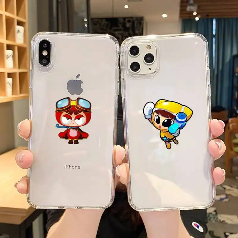 Прозрачный чехол для iPhone 11 12 Mini 13 Pro XS Max X 8 7 6s Plus 5 SE XR | Мобильные телефоны и