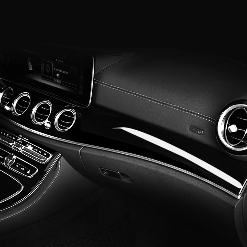 GELINSI для Mercedes Benz E Class W213- Авто центральная консоль вентиляционное отверстие на выходе отделка рамка крышка наклейка аксессуары