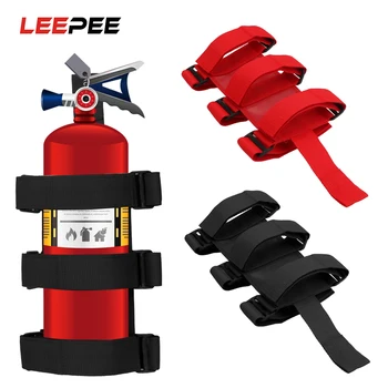

LEEPEE Adjustable Fire Extinguisher Holder Car Fire Extinguisher Mount Strap Car Roll Bar Fixed for Jeep Wrangler TJ JK JL 97-18