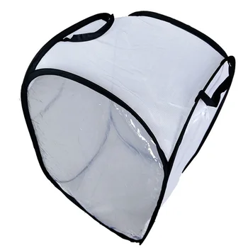 

Flowers Pot Culture Plant Cover Protective Net Farm Accessory Breathable Zipper Closure Insect Bird Pest Control Home Garden