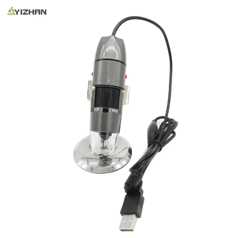 Профессиональный USB цифровой микроскоп 600X8 светодиодный 2MP электронный микроскоп Эндоскоп зум Камера Лупа