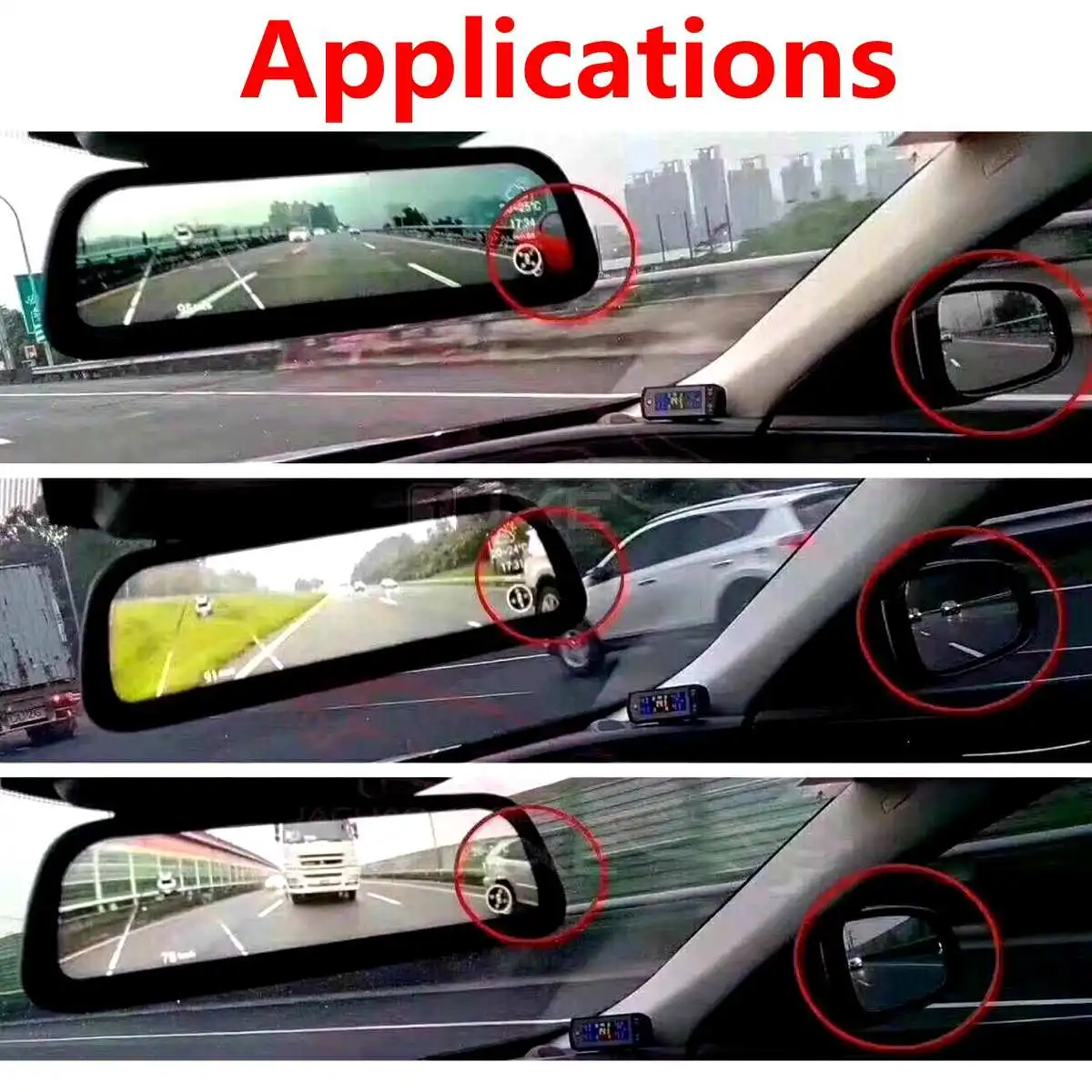 Full HD 1080P Автомобильный видеорегистратор Камера авто 10 дюймов зеркало заднего вида цифровой видеорегистратор двойной объектив регистратор видеокамера