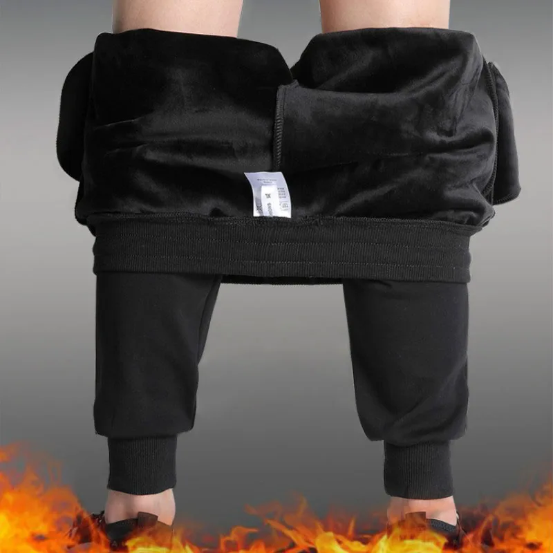 

Plus Velvet Sweatpants Stranger Things Winter Warm Trousers Men's Women's Casual Sports Pants Lover Trousers Plus Size XS - 5XL