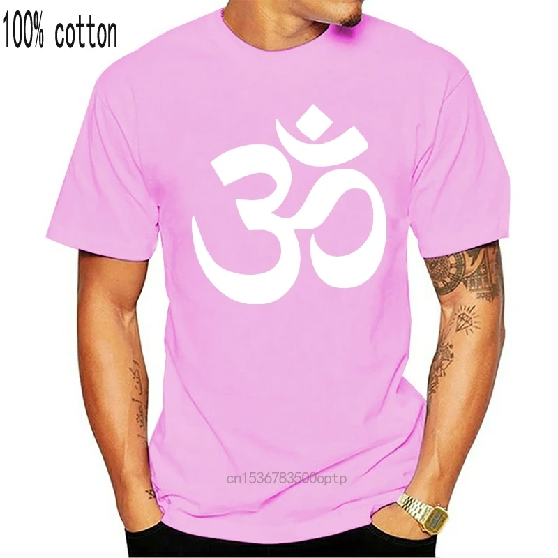 Ohm Sanksrit Trendy Mens Womens 100% Cotton Hippie Shirt L XL XXL XXXL Sizes