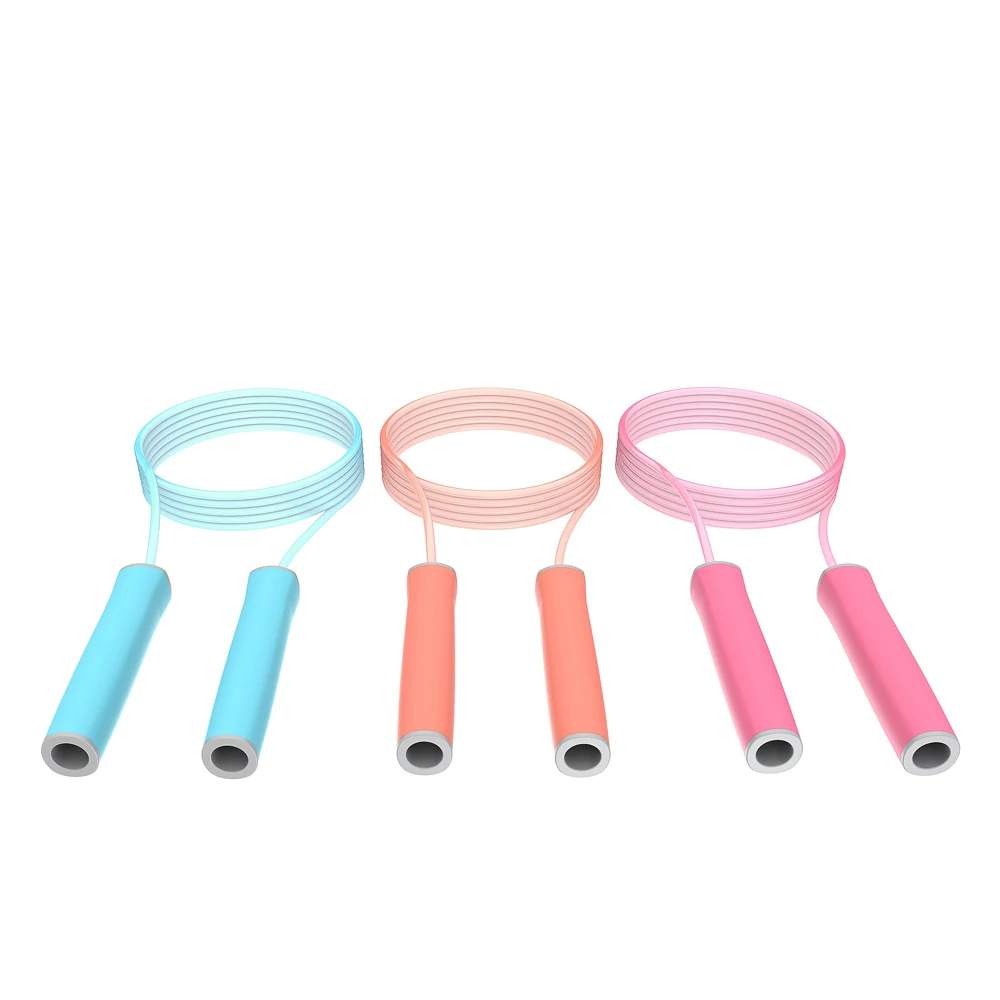 

Kids Jump Ropes Adjustable Soft Handle Skipping Ropes Fitness Tools for Body Exercise Children Sports Toys Gift for Girls Boys