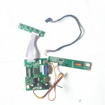 

Fit LTN141X7-124 LTN141X8-L02 LTN141XC-L01 1CCFL inverter 20Pins 1024*768 2AV+HDMI+VGA LVDS display controller drive board kit