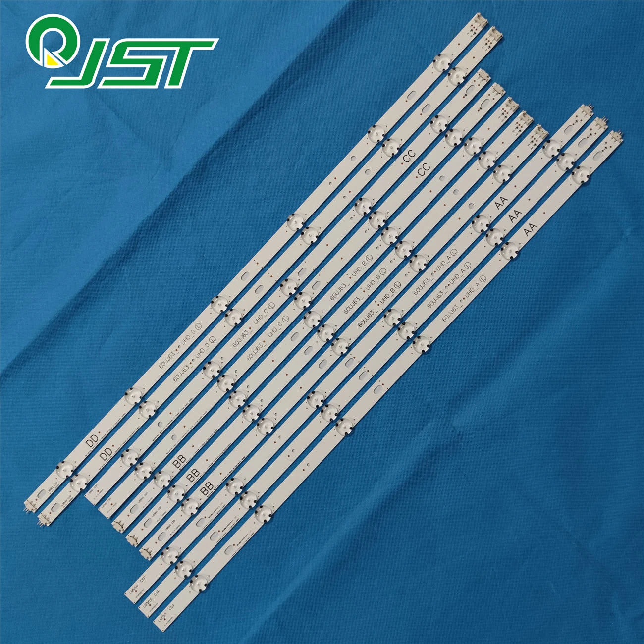 100% New 10pcs/Kit LED strips for 60UJ6300-UA 60UJ634V-ZA NC600DGE-AAFX3 60UJ63_UHD_A LG Innotek 17Y 60inch_A-Type_Rev0.0_160825 led lights 15m