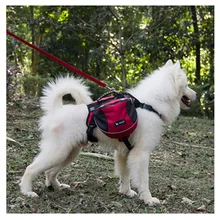 Хорошая прочная полиэфирная седельная сумка для собак, походный рюкзак для путешествий и кемпинга