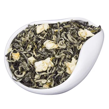 

2020 New Tea Guangxi Hengxian High Quality Jasmine Tea Fragrant Four Scents Mountain Snow Green Tea
