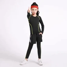 Осенне-зимнее детское плотное теплое термобелье, комплект для девочек, детские кальсоны для танцев, нижнее белье, комплект детской одежды