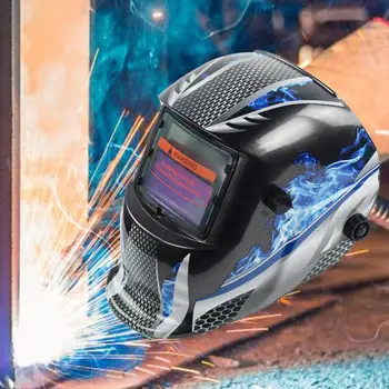 

Rechargeable Big View Solar Welding Helmet Auto Darkening Welder Goggles Mask